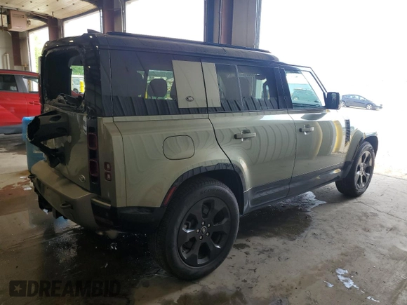 2022 Land Rover Defender X-Dynamic HSE z VIN SALE37RU6N2090786, wystawiony jako Copart lot #59027595 z przebiegiem 15 656 mil mil oraz Szkoda całkowita • Salvage title. Historia ofert i sprzedaży dostępna na DreamBid. Obrazek 3.