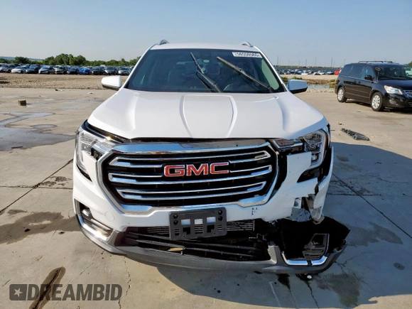 2023 GMC Terrain SLT with VIN 3GKALVEG3PL134047, listed as a Copart auction lot 56550565 with 32,048 mi miles and Salvage title. Bid and sale history available at DreamBid. Image 5.