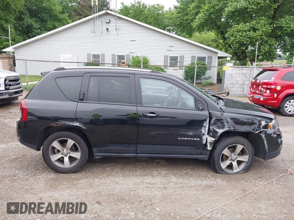 2017 Jeep Compass High Altitude with VIN 1C4NJDEB6HD213625, listed as a IAAI auction lot 42343006 with 75,120 mi miles and . Bid and sale history available at DreamBid. Image 13.