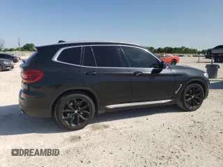 2019 BMW X3 sDrive30i with VIN 5UXTR7C54KLF29442, listed as a Copart auction lot 52731485 with 110,205 mi miles and Clean Title. Bid and sale history available at DreamBid. Image 3.