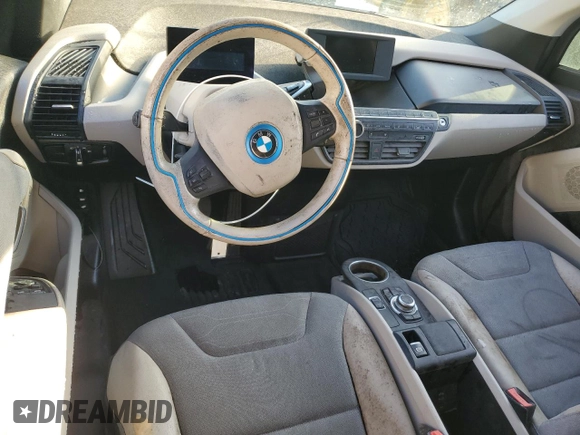 2014 BMW i3 z VIN WBY1Z4C57EVX63120, wystawiony jako Copart lot #60612435 z przebiegiem Nie podano mil oraz Czysty tytuł • Clean title. Historia ofert i sprzedaży dostępna na DreamBid. Obrazek 8.