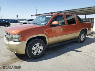 2007 Chevrolet Avalanche LS with VIN 3GNEC12087G155523, listed as a Copart auction lot 52798745 with 198,592 mi miles and Salvage Title. Bid and sale history available at carsss.com. Image 1.