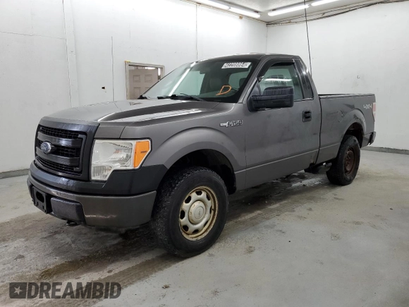 2013 Ford F-150 XL with VIN 1FTMF1EF5DKF67754, listed as a Copart auction lot 42208864 with 254,867 mi miles and Clean Title. Bid and sale history available at carsss.com. Image 1.