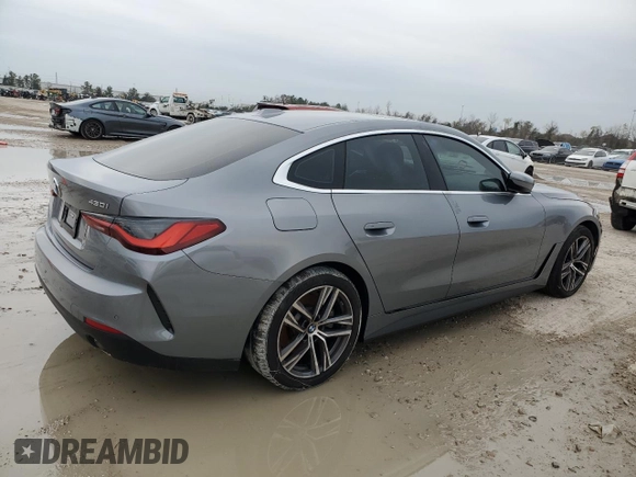2023 BMW 4 Series 430i z VIN WBA63AV03PFN78162, wystawiony jako Copart lot #41468205 z przebiegiem Nie podano mil oraz Nie do naprawy. Historia ofert i sprzedaży dostępna na DreamBid. Obrazek 3.