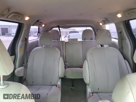 2013 Toyota Sienna L with VIN 5TDZK3DC5DS369785, listed as a Copart auction lot 79842584 with 178,788 mi miles and Salvage Title. Bid and sale history available at carsss.com. Image 10.