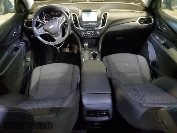 2018 Chevrolet Equinox LT with VIN 2GNAXSEVXJ6206846, listed as a Copart auction lot 46976605 with 76,830 mi miles and Salvage Title. Bid and sale history available at DreamBid. Image 8.