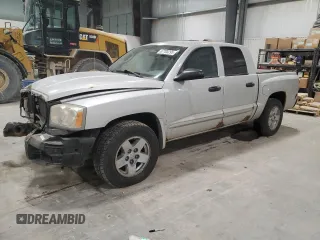 2006 Dodge Dakota SLT with VIN 1D7HW48K16S704158, listed as a Copart auction lot 87705295 with 90,958 mi miles and Salvage Title. Bid and sale history available at carsss.com. Image 1.