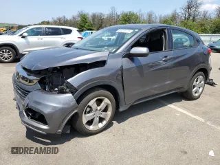 2022 Honda HR-V LX with VIN 3CZRU6H34NM768575, listed as a Copart auction lot 64619125 with 19,123 mi miles and Salvage title. Bid and sale history available at DreamBid. Image 1.