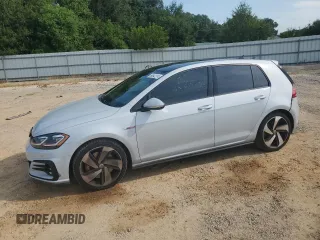 2020 Volkswagen Golf GTI S with VIN 3VW6T7AU4LM013389, listed as a Copart auction lot 69842314 with 62,907 mi miles and Salvage Title. Bid and sale history available at carsss.com. Image 1.