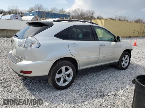 2008 Lexus RX 350 with VIN 2T2HK31U28C074954, listed as a Copart auction lot 53870975 with 153,446 mi miles and Salvage Title. Bid and sale history available at DreamBid. Image 3.