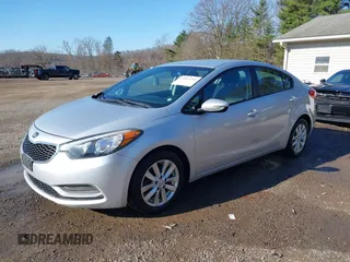 2016 Kia Forte LX with VIN KNAFX4A66G5471080, listed as a IAAI auction lot 41812751 with 57,686 mi miles. Bid and sale history available at carsss.com. Image 18.