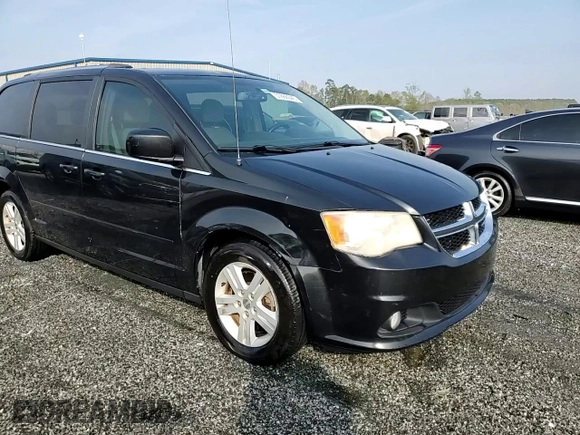 2013 Dodge Grand Caravan Crew with VIN 2C4RDGDG3DR693167, listed as a Copart auction lot 51666045 with 168,251 mi miles and Salvage Title. Bid and sale history available at DreamBid. Image 14.