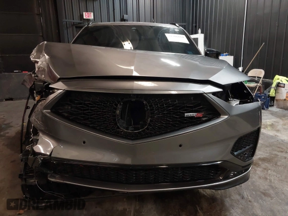 2022 Acura MDX Type S w/Advance Package with VIN 5J8YD8H87NL003274, listed as a IAAI auction lot 41386114 with 13,140 mi miles. Bid and sale history available at carsss.com. Image 13.