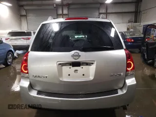 2004 Nissan Quest S z VIN 5N1BV28U14N365952, wystawiony jako Copart lot #48902965 z przebiegiem 131 203 mil mil oraz Szkoda całkowita • Salvage title. Historia ofert i sprzedaży dostępna na DreamBid. Obrazek 6.