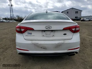 2017 Hyundai Sonata 2.4L with VIN 5NPE24AFXHH571763, listed as a Copart auction lot 51277335 with 167,476 mi miles and Clean Title. Bid and sale history available at carsss.com. Image 6.