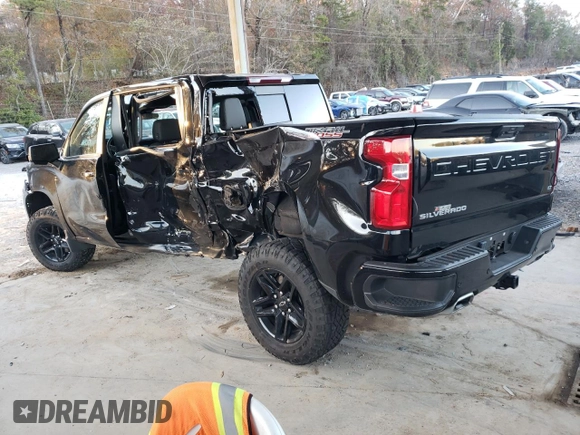 2023 Chevrolet Silverado 1500 LT Trail Boss with VIN 3GCUDFED7PG220665, listed as a Copart auction lot 83036184 with 51,055 mi miles and Salvage Title. Bid and sale history available at DreamBid. Image 2.