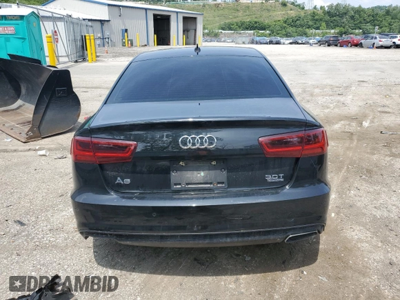 2017 Audi A6 Competition Prestige with VIN WAUF3AFC5HN038778, listed as a Copart auction lot 56790373 with 0 mi miles. Bid and sale history available at carsss.com. Image 6.
