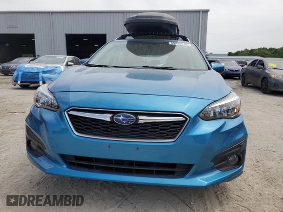 2017 Subaru Impreza Premium with VIN 4S3GTAD69H3723771, listed as a Copart auction lot 55430675 with 27,451 mi miles and Salvage title. Bid and sale history available at DreamBid. Image 5.