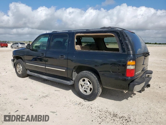 2005 Chevrolet Suburban LS with VIN 3GNEC16Z05G254195, listed as a Copart auction lot 59771655 with 122,825 mi miles and Clean title. Bid and sale history available at DreamBid. Image 2.