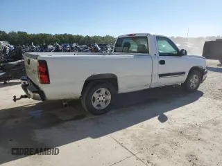 2005 Chevrolet Silverado 1500 Work Truck with VIN 1GCEC14Z05Z150138, listed as a Copart auction lot 70195914 with Not Provided miles and Salvage Title. Bid and sale history available at carsss.com. Image 3.