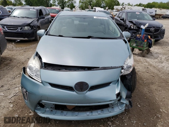 2013 Toyota Prius One z VIN JTDKN3DU2D1669993, wystawiony jako Copart lot #58293375 z przebiegiem 96 515 mil mil oraz Czysty tytuł • Clean title. Historia ofert i sprzedaży dostępna na DreamBid. Obrazek 5.