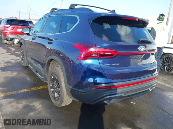 2022 Hyundai Santa Fe XRT with VIN 5NMS6DAJ1NH396954, listed as a IAAI auction lot 41437662 with 35,595 mi miles. Bid and sale history available at carsss.com. Image 3.