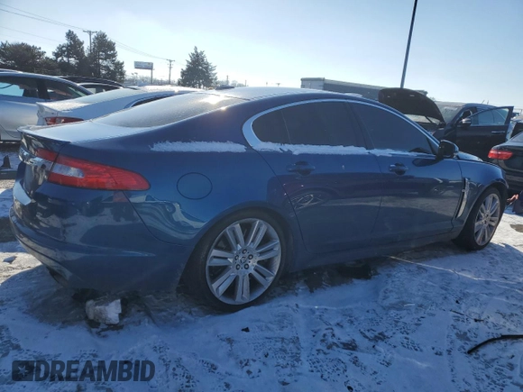 2011 Jaguar XF with VIN SAJWA0JC1BMR85888, listed as a Copart auction lot 42356685 with 153,931 mi miles and Salvage Title. Bid and sale history available at DreamBid. Image 3.
