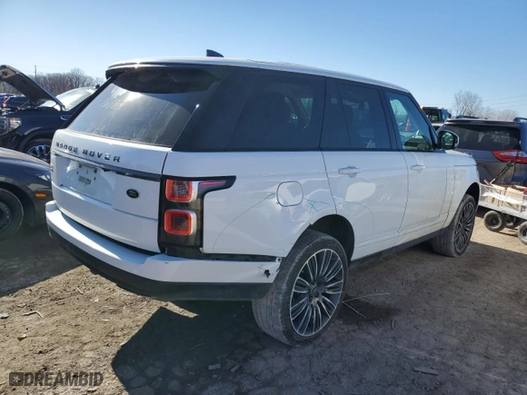 2021 Land Rover Range Rover Westminster with VIN SALGS2RU1MA422698, listed as a Copart auction lot 46550565 with NaN miles and Salvage Title. Bid and sale history available at carsss.com. Image 3.