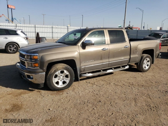 2014 Chevrolet Silverado 1500 LTZ with VIN 3GCUKSEC2EG207969, listed as a Copart auction lot 73793254 with 81,333 mi miles and Salvage Title. Bid and sale history available at carsss.com. Image 1.
