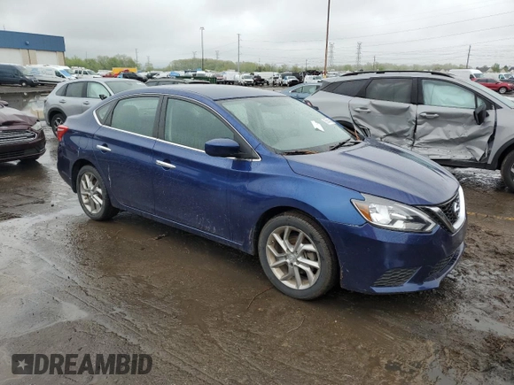 2017 Nissan Sentra S with VIN 3N1AB7AP7HY365430, listed as a Copart auction lot 55845185 with 29,294 mi miles and Clean Title. Bid and sale history available at DreamBid. Image 4.