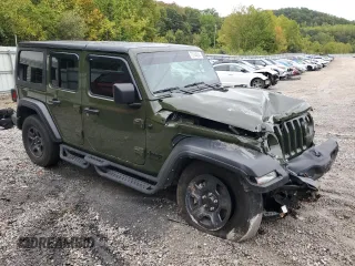 2022 Jeep Wrangler Unlimited Sport S z VIN 1C4HJXDG0NW234854, wystawiony jako Copart lot #73144634 z przebiegiem 39 401 mil mil oraz Szkoda całkowita • Salvage title. Historia ofert i sprzedaży dostępna na DreamBid. Obrazek 4.