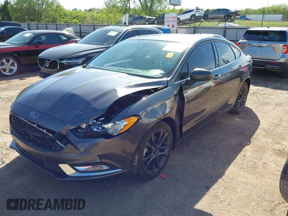 2018 Ford Fusion SE with VIN 3FA6P0HD9JR231709, listed as a IAAI auction lot 42062198 with 65,971 mi miles and . Bid and sale history available at carsss.com. Image 6.