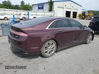 2013 Lincoln MKZ с VIN 3LN6L2J99DR818483, выставлен на аукционе Copart как лот 57276015 с пробегом 139 250 миль миль и Списание • Salvage title. История ставок и продаж доступна на DreamBid. Изображение 3.