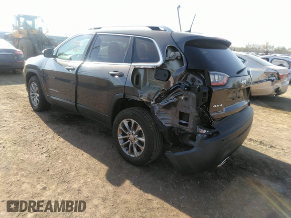 2020 Jeep Cherokee Altitude with VIN 1C4PJMLX3LD635710, listed as a IAAI auction lot 42105751 with 41,957 mi miles and . Bid and sale history available at DreamBid. Image 3.