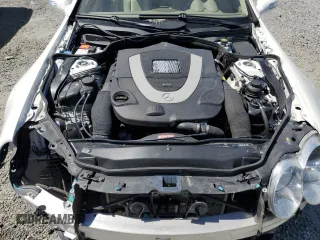 2008 Mercedes-Benz SL 550 with VIN WDBSK71FX8F141776, listed as a Copart auction lot 50004185 with 58,668 mi miles and Salvage title. Bid and sale history available at DreamBid. Image 11.