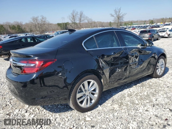 2017 Buick Regal with VIN 2G4GK5EK3H9161987, listed as a Copart auction lot 48936305 with 47,026 mi miles and Salvage Title. Bid and sale history available at DreamBid. Image 3.
