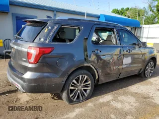 2016 Ford Explorer Platinum z VIN 1FM5K8HTXGGB59098, wystawiony jako Copart lot #54625405 z przebiegiem 99 465 mil mil oraz Szkoda całkowita • Salvage title. Historia ofert i sprzedaży dostępna na DreamBid. Obrazek 3.