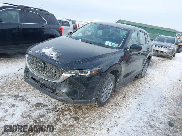 2023 Mazda CX-5 2.5 S with VIN JM3KFBAM3P0233411, listed as a IAAI auction lot 41339203 with 25,174 mi miles. Bid and sale history available at carsss.com. Image 18.