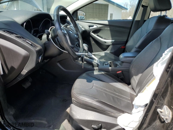 2014 Ford Focus SE with VIN 1FADP3F29EL297594, listed as a Copart auction lot 53249755 with 207,713 mi miles and Salvage Title. Bid and sale history available at carsss.com. Image 7.