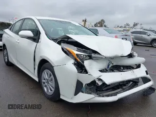 2016 Toyota Prius Two with VIN JTDKBRFU9G3526671, listed as a IAAI auction lot 41507074 with 72,484 mi miles. Bid and sale history available at carsss.com. Image 1.