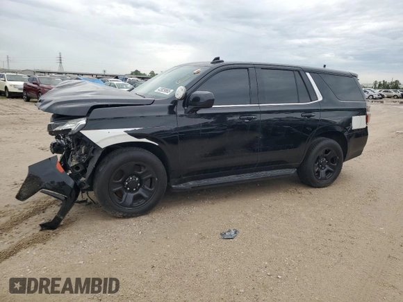 2021 Chevrolet Tahoe Commercial z VIN 1GNSCLED3MR356898, wystawiony jako Copart lot #43929865 z przebiegiem 69 650 mil mil oraz Szkoda całkowita • Salvage title. Historia ofert i sprzedaży dostępna na DreamBid. Obrazek 1.