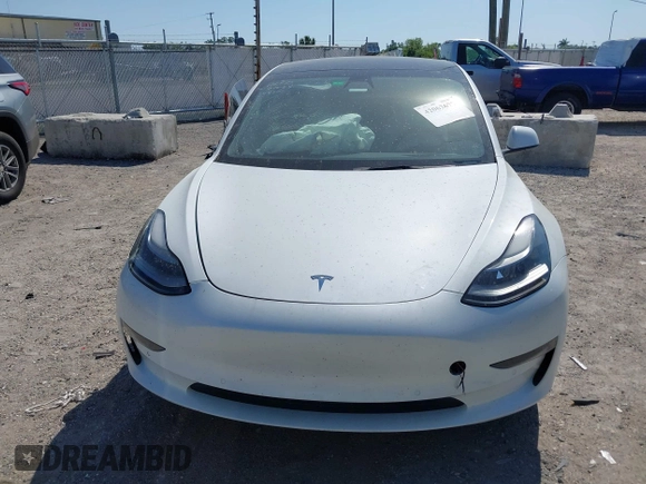 2022 Tesla Model 3 Long Range with VIN 5YJ3E1EB1NF116850, listed as a IAAI auction lot 42062677 with 48,744 mi miles and . Bid and sale history available at DreamBid. Image 11.