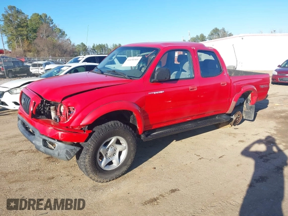 2001 Toyota Tacoma PreRunner with VIN 5TEGN92NX1Z828362, listed as a IAAI auction lot 41690305 with 158,132 mi miles and . Bid and sale history available at DreamBid. Image 2.