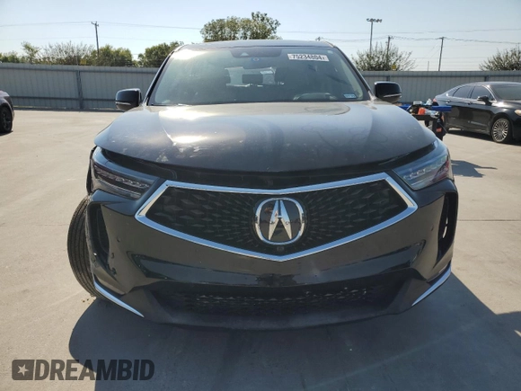 2023 Acura RDX w/Advance Package with VIN 5J8TC2H75PL015072, listed as a Copart auction lot 75234804 with 6,977 mi miles and Salvage Title. Bid and sale history available at carsss.com. Image 5.