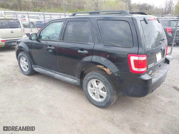 2012 Ford Escape XLT with VIN 1FMCU0D72CKC02397, listed as a IAAI auction lot 42042886 with 261,627 mi miles. Bid and sale history available at carsss.com. Image 3.