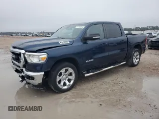 2022 Ram 1500 Lone Star with VIN 1C6RREFT8NN253029, listed as a Copart auction lot 86767314 with 53,205 mi miles and Salvage title. Bid and sale history available at DreamBid. Image 1.