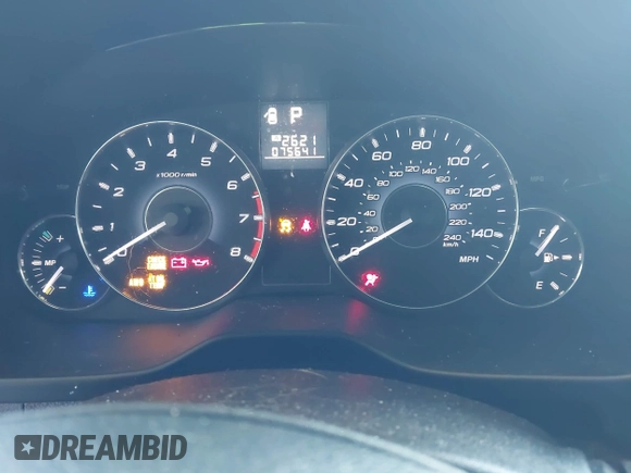 2012 Subaru Legacy Limited with VIN 4S3BMBJ6XC3040844, listed as a IAAI auction lot 42085111 with 75,641 mi miles and . Bid and sale history available at DreamBid. Image 7.