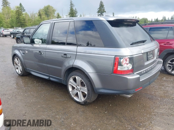 2011 Land Rover Range Rover Sport SC with VIN SALSH2E48BA297291, listed as a IAAI auction lot 42316726 with 123,995 mi miles and . Bid and sale history available at DreamBid. Image 3.