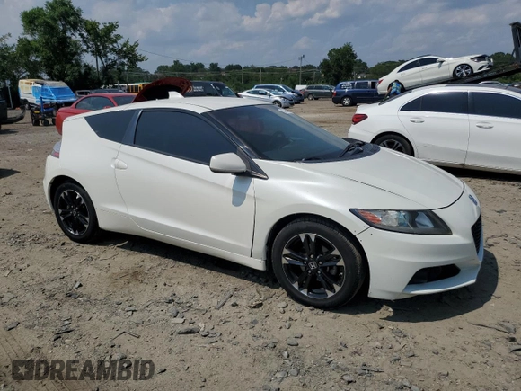 2015 Honda CR-Z EX with VIN JHMZF1D68FS002780, listed as a Copart auction lot 65798635 with 62,446 mi miles and Clean title. Bid and sale history available at DreamBid. Image 4.