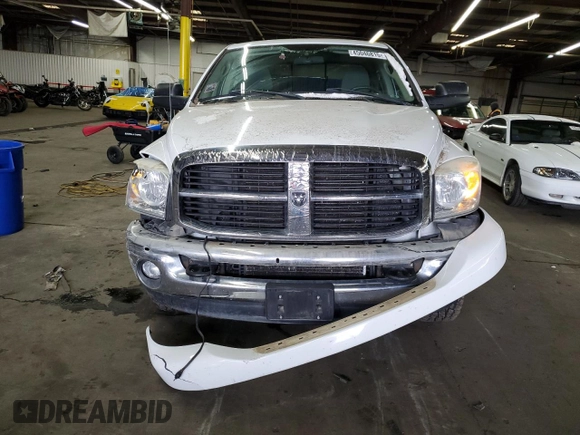 2007 Dodge Ram 2500 SLT with VIN 3D7KS28A67G834491, listed as a Copart auction lot 45046815 with 98,820 mi miles and Salvage Title. Bid and sale history available at carsss.com. Image 5.